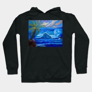 Tropical Hawaiian Sunset Hoodie